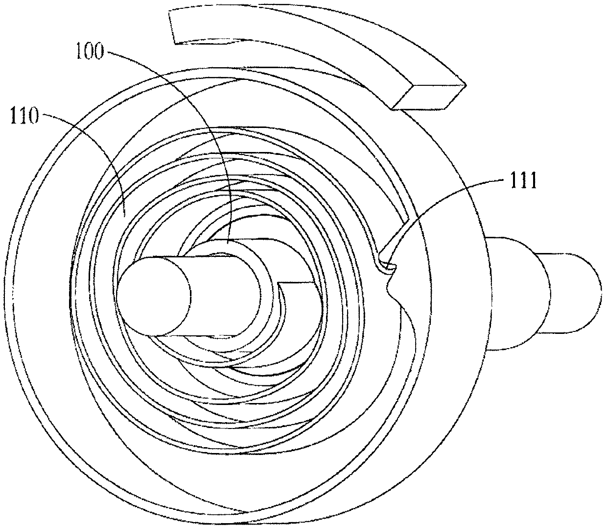 Brake device for preventing two-wheeled vehicle from sudden brake falling