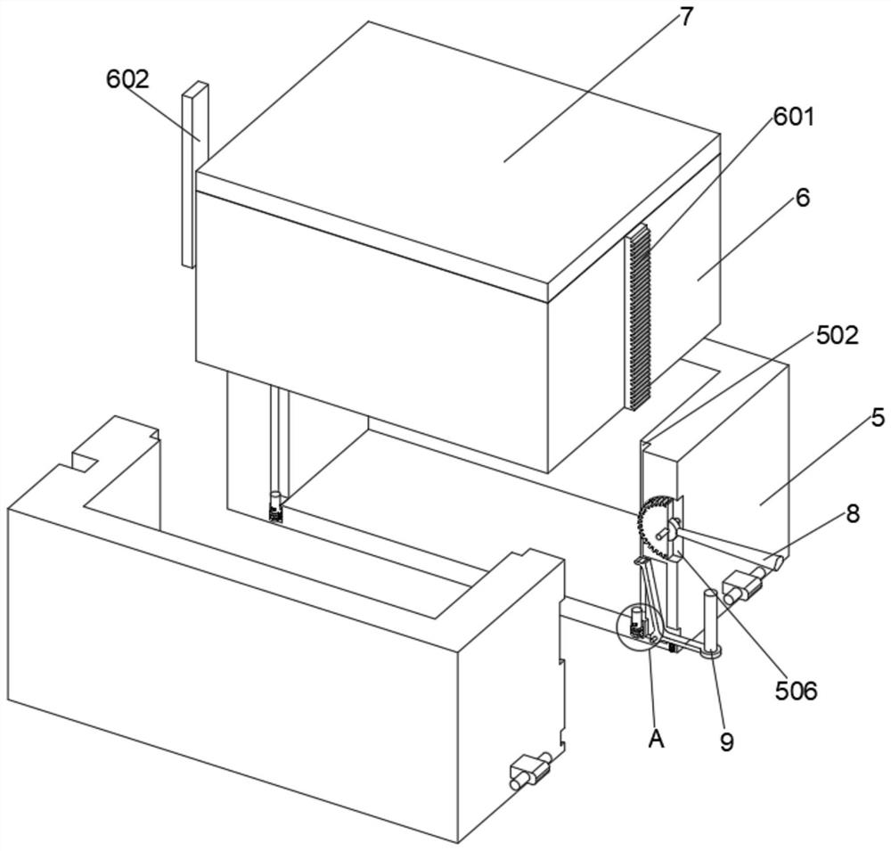 Drainage type food safety detector