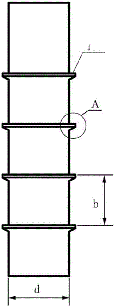 Immersion oil quench cooling method adopting plurality of sections for bubble emission