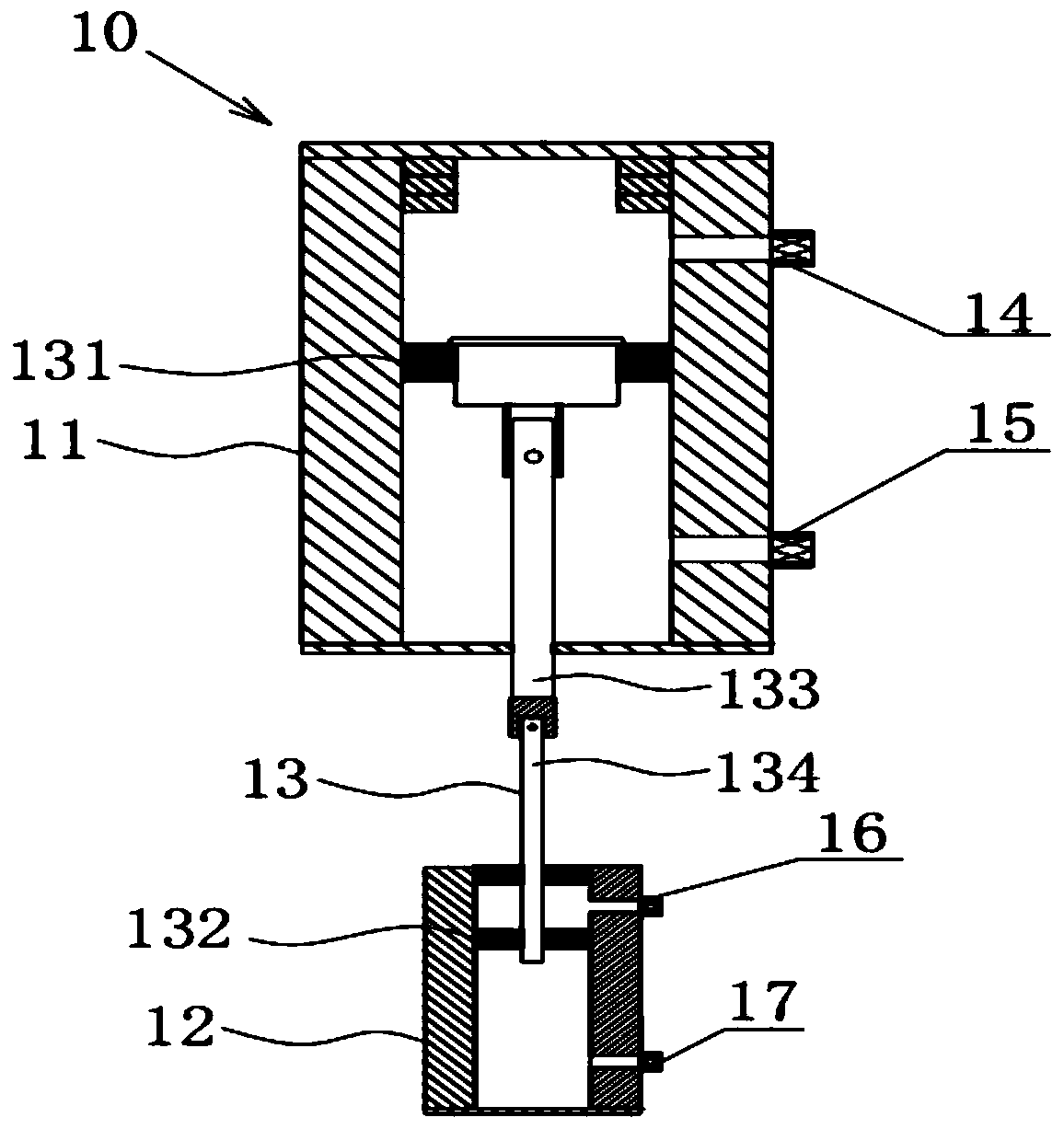 A pressurization device and pressurization method suitable for single hydraulic props in underground coal mines