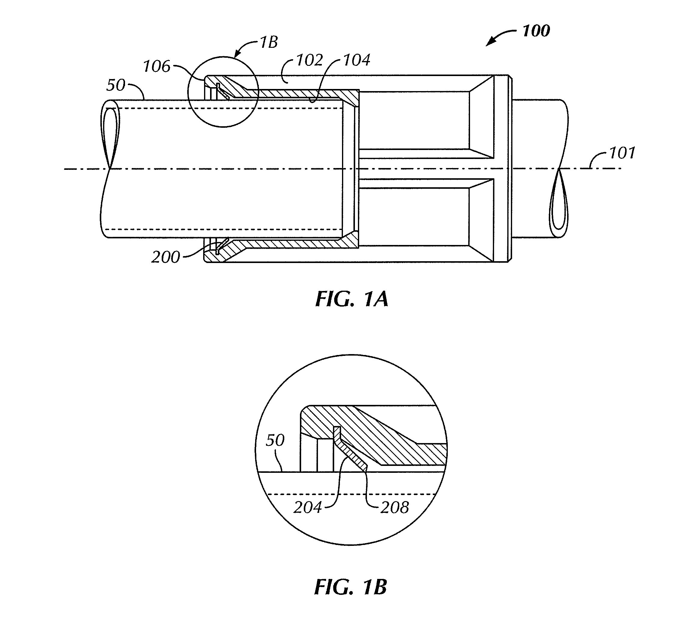 Tool-free metal conduit connector and related methods