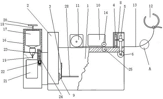 Power-driven stripping machine