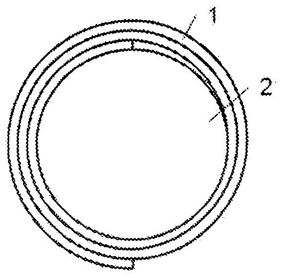 Metal strip with transportation protection