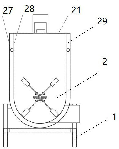 Novel kitchen waste fermentation bin