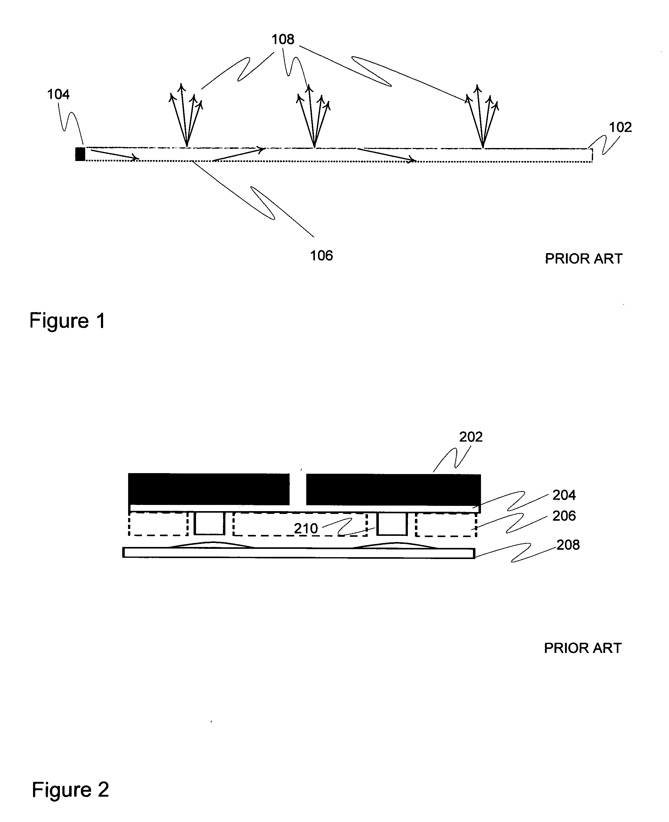 Lightguide arrangement and related applications