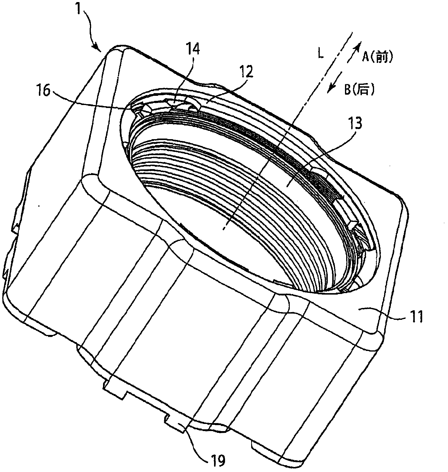 Lens drive device, spring member and manufacturing methods thereof