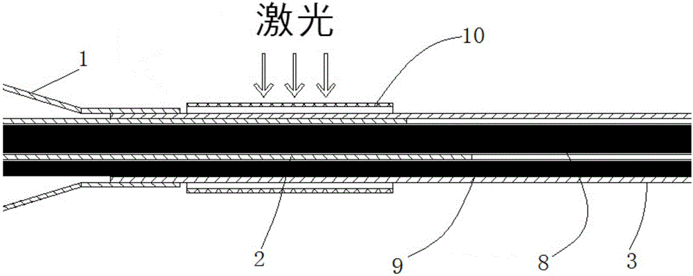 Balloon catheter provided with side holes