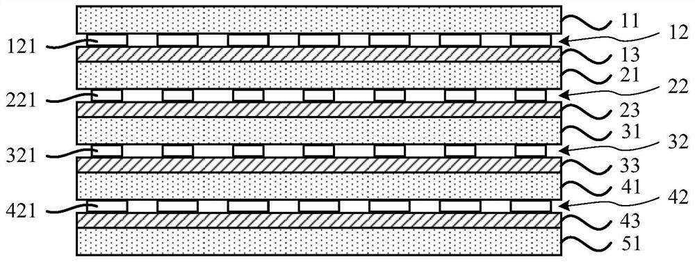 Invisible bullet-proof material as well as preparation method and application thereof