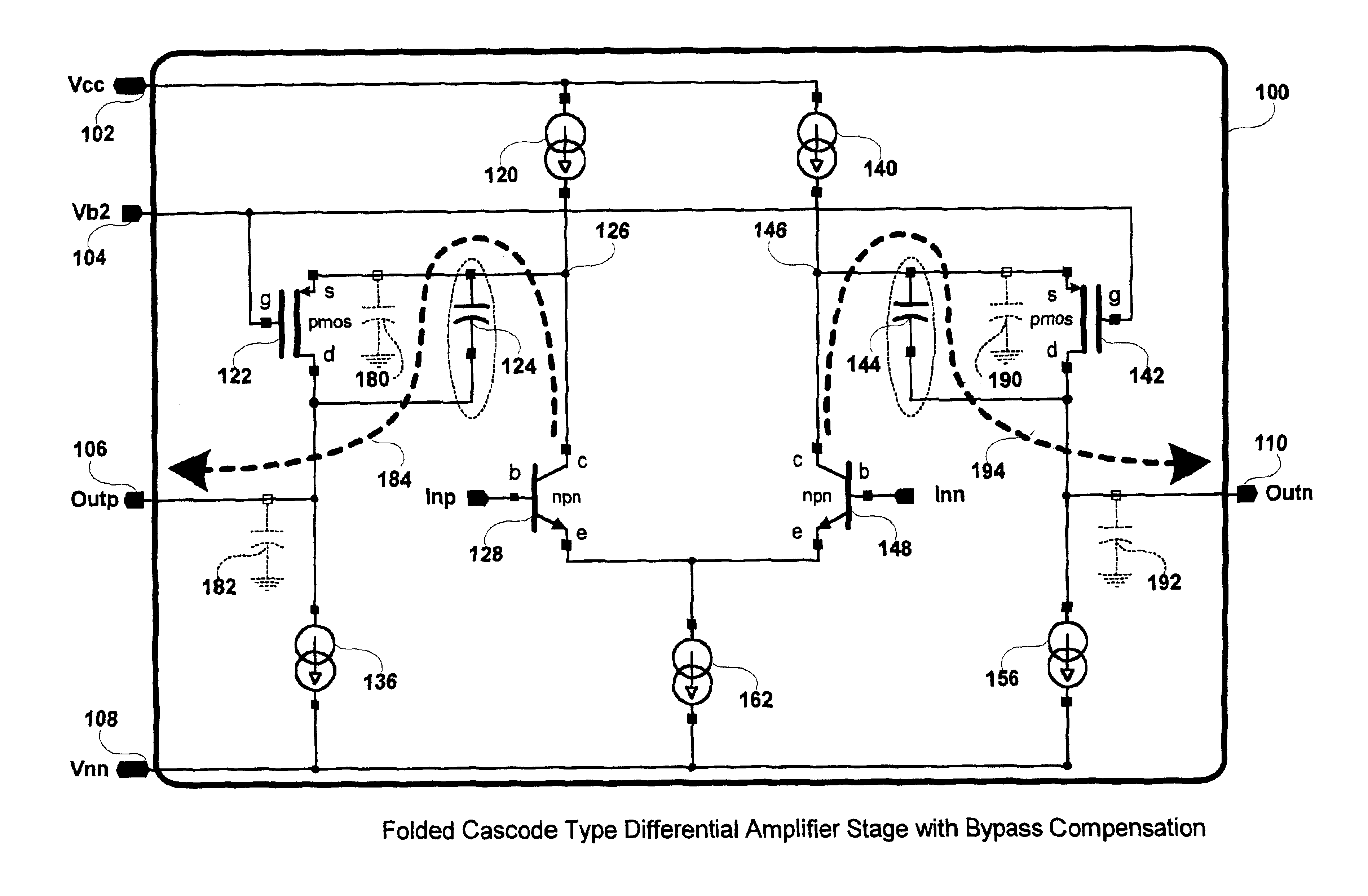 Method and apparatus for compensating an amplifier