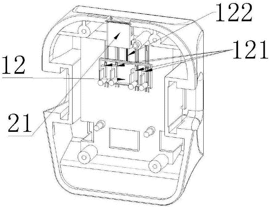 Two-to-one electric tool power converter and conversion method thereof