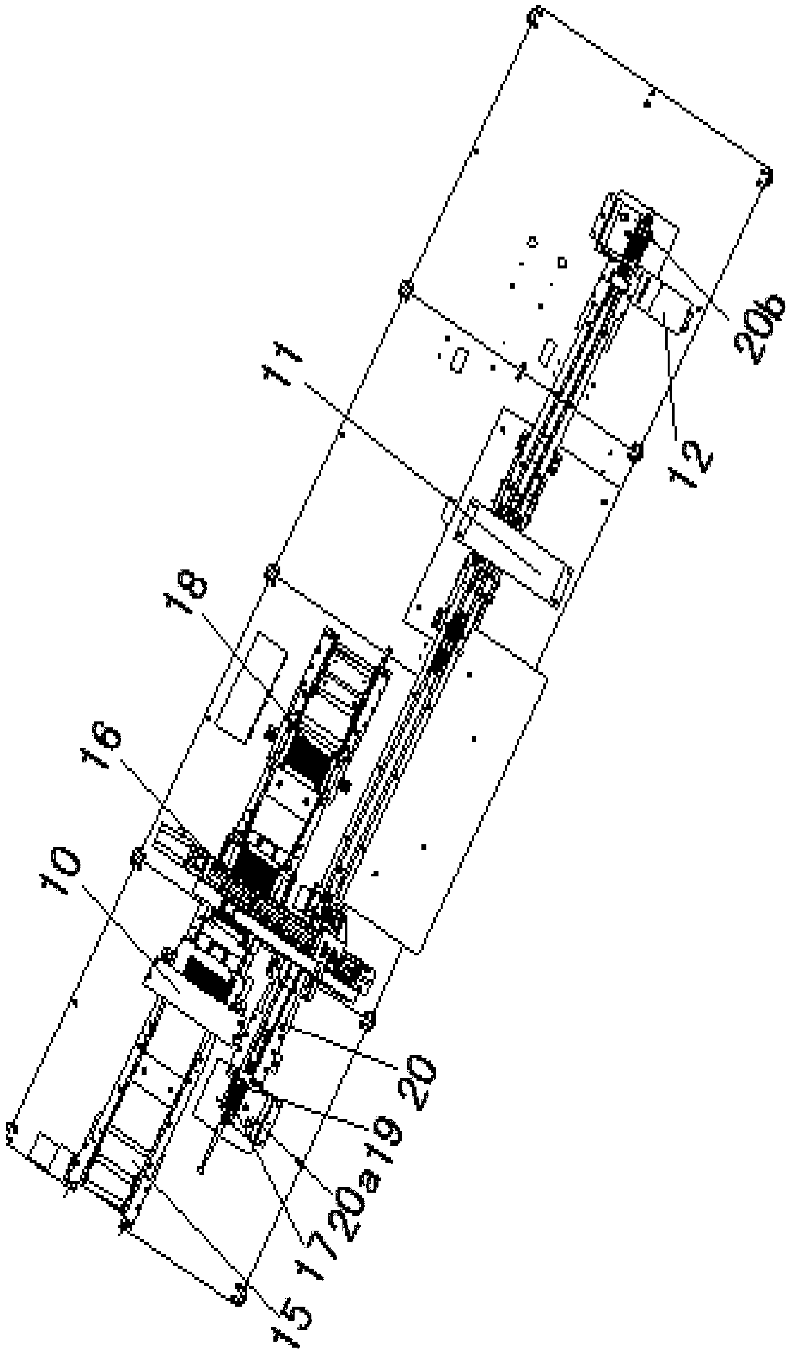 Automatic stator production line