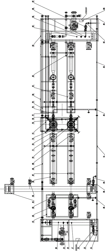 Fuel gas pressure regulation device for city gas gate station