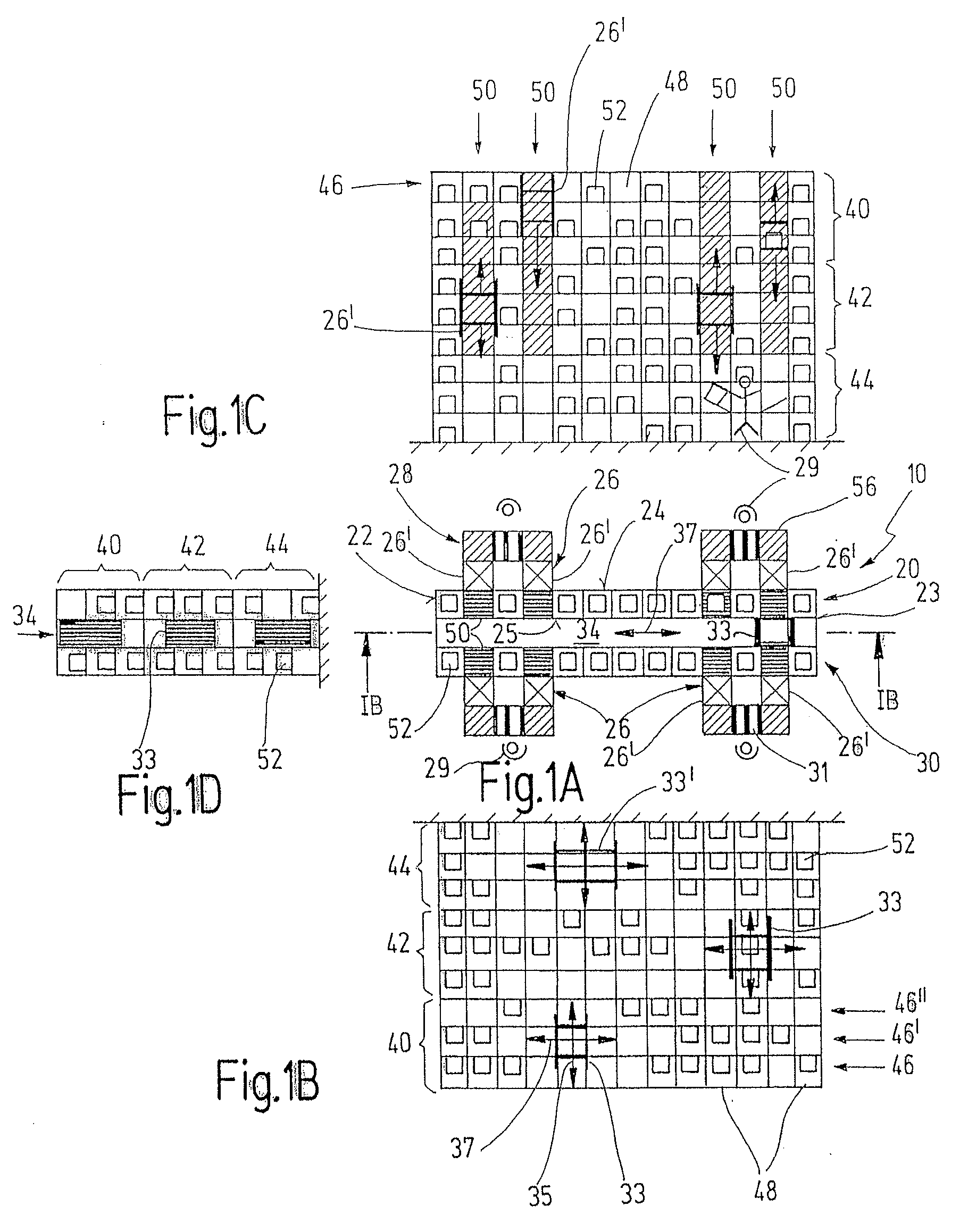 Rack Warehouse and Order-Picking Method