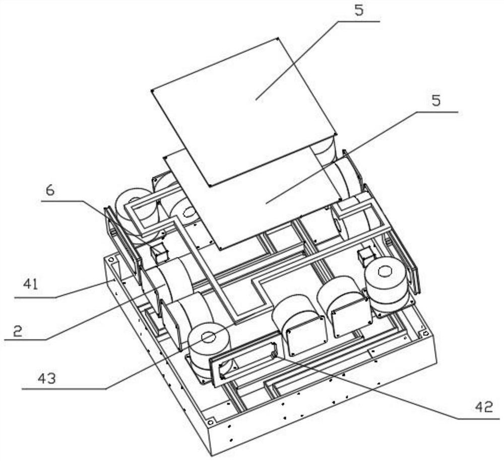 Multi-redundancy satellite intelligent attitude control assembly and working method thereof