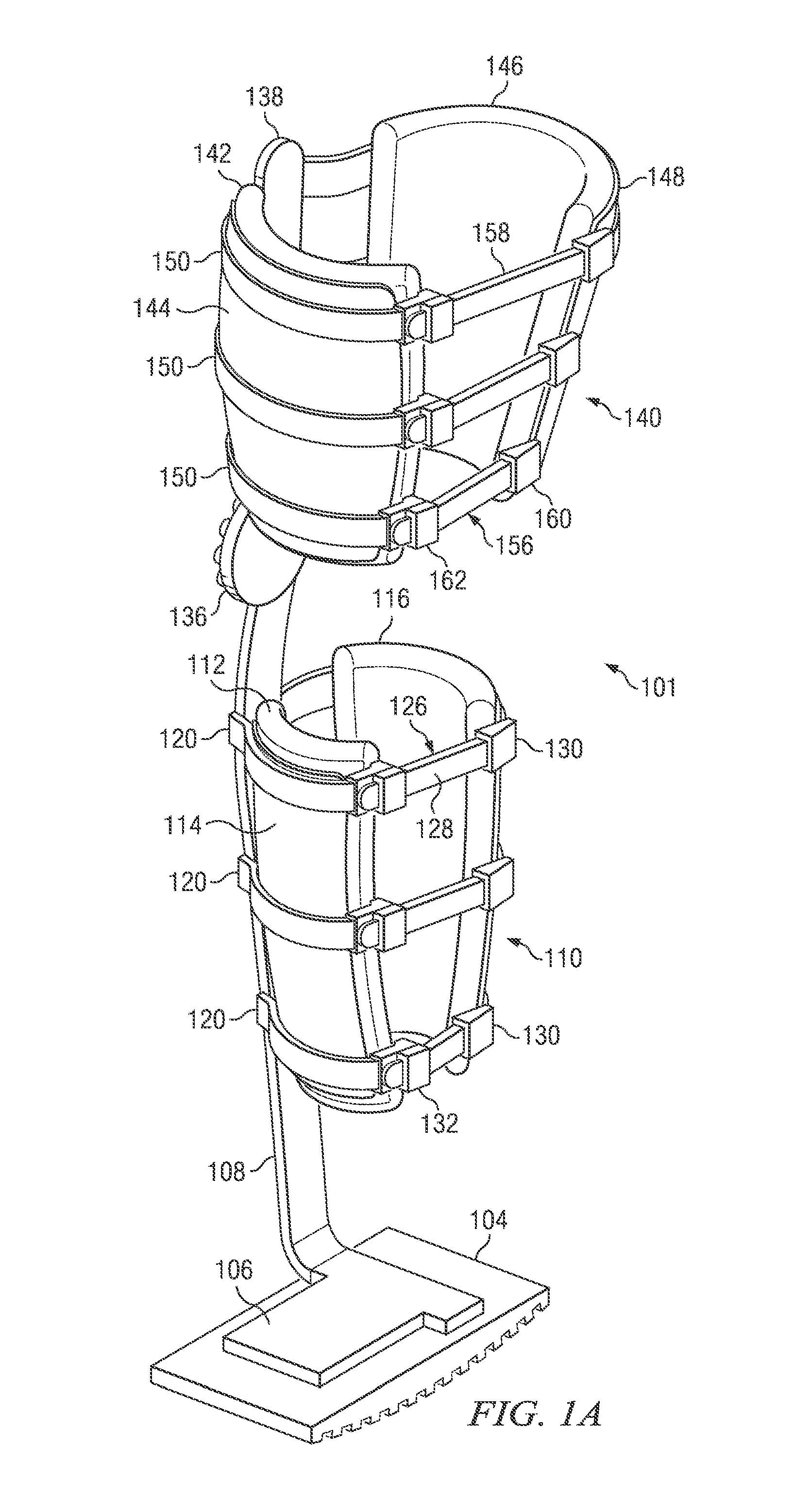 Weight-bearing lower extremity brace