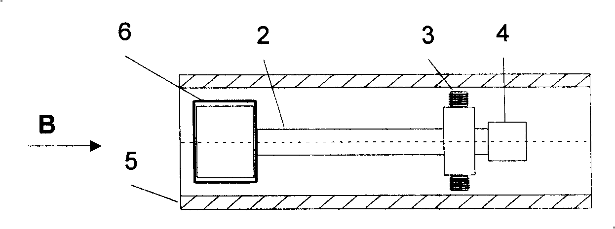 Pipeline crack far-field vortex checking method