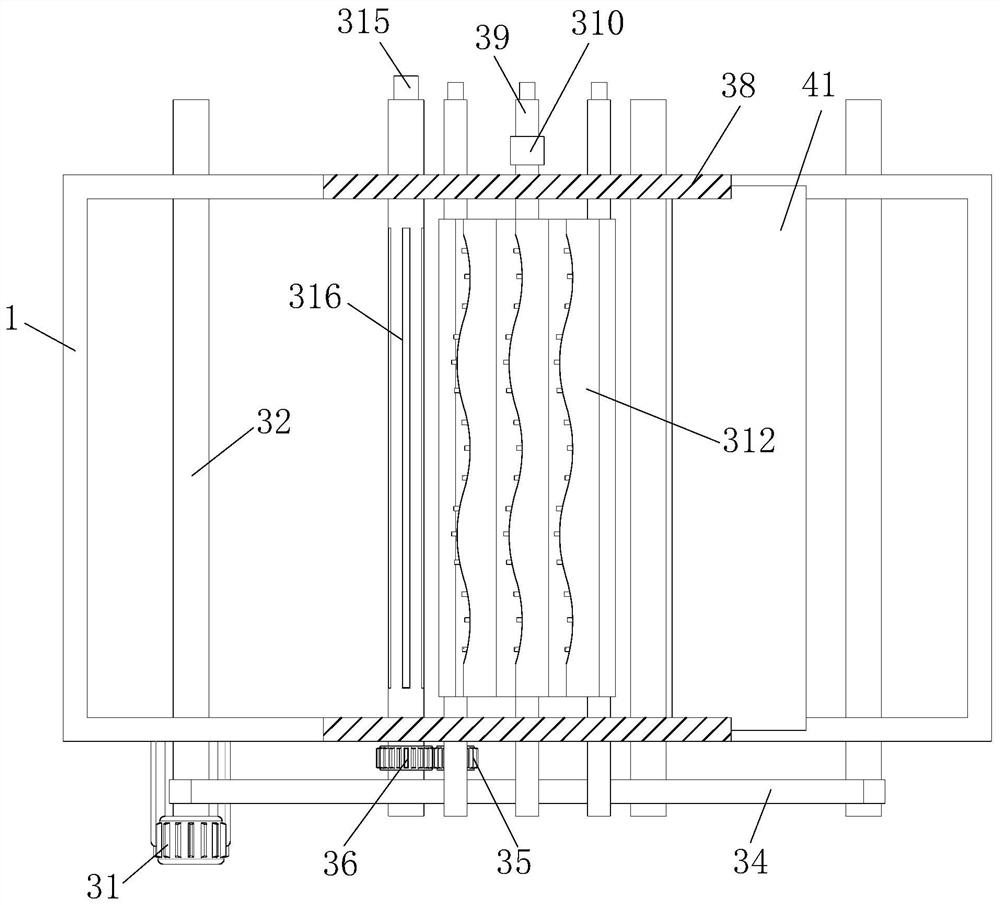 Singeing device for textile processing