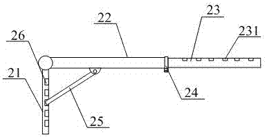 Climbing device for multiple plants of greening engineering