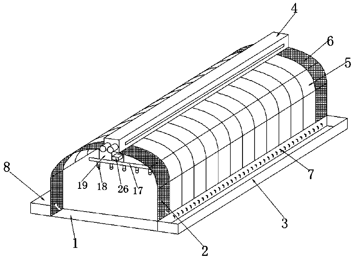 Intelligent agricultural greenhouse based on sensor data collection