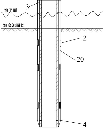 Construction method of underwater pipe pile foundation and underwater pipe pile foundation