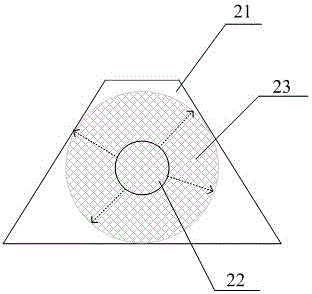 Method for extracting soluble salt in soil