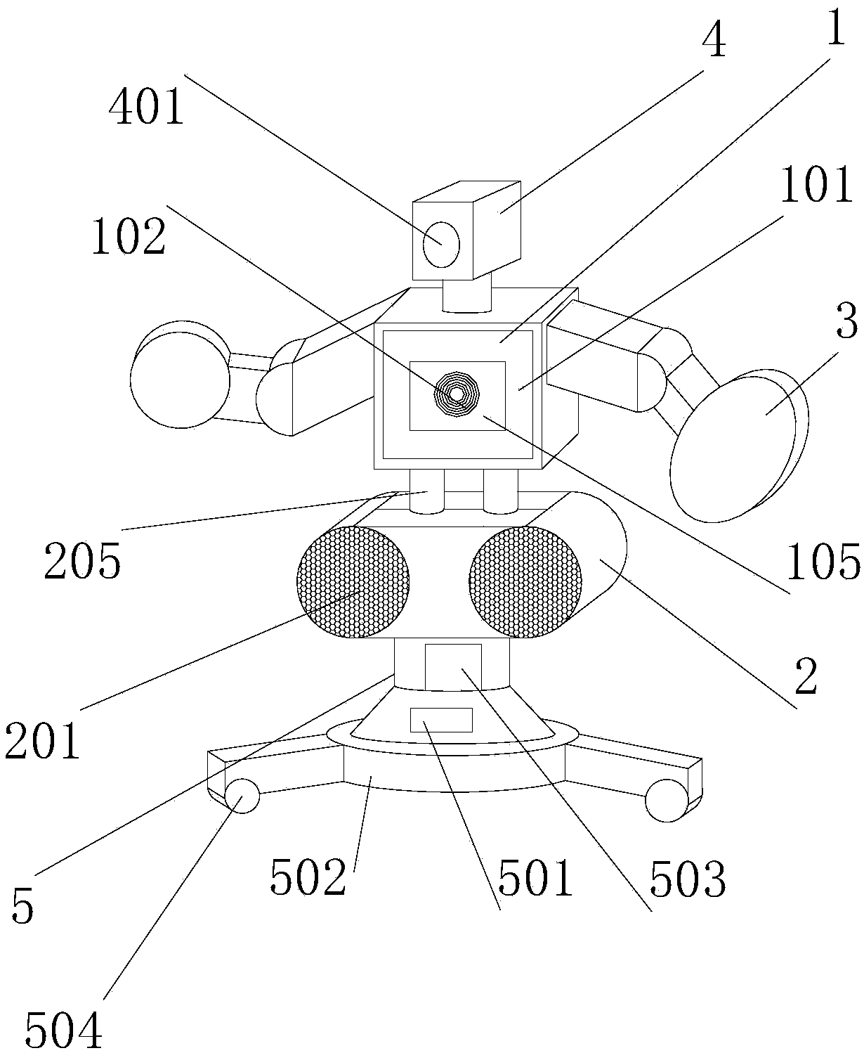 Fencing training target with voice prompt function