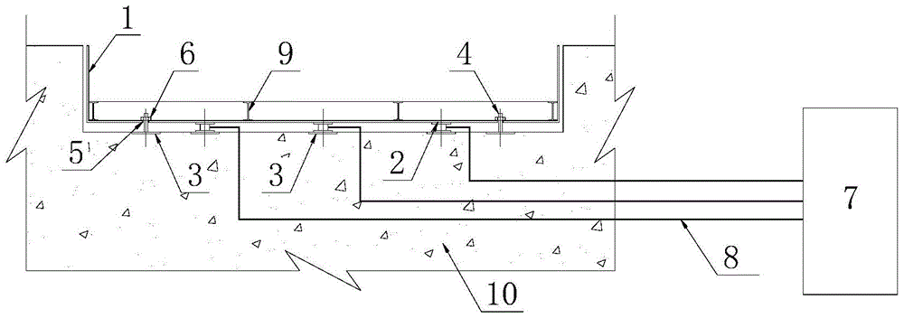 Method for preventing stones from entering water turbine in rockburst areas with high buried depth, high ground temperature and high ground stress