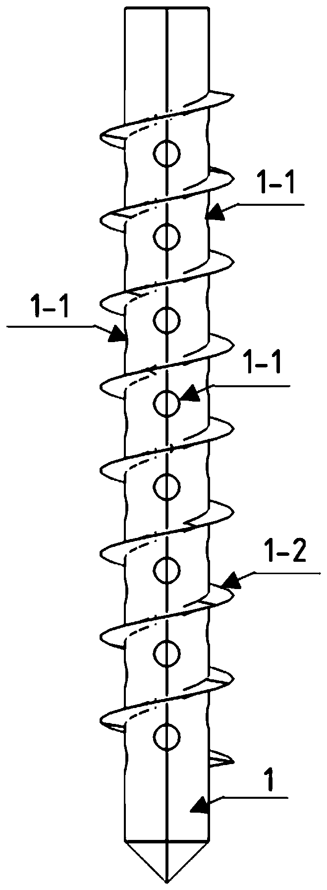 Soft-soil consolidation drainage device