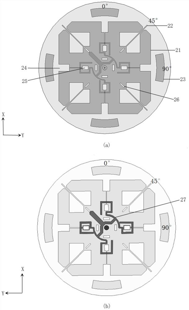 Dual-polarization high-isolation indoor distribution antenna