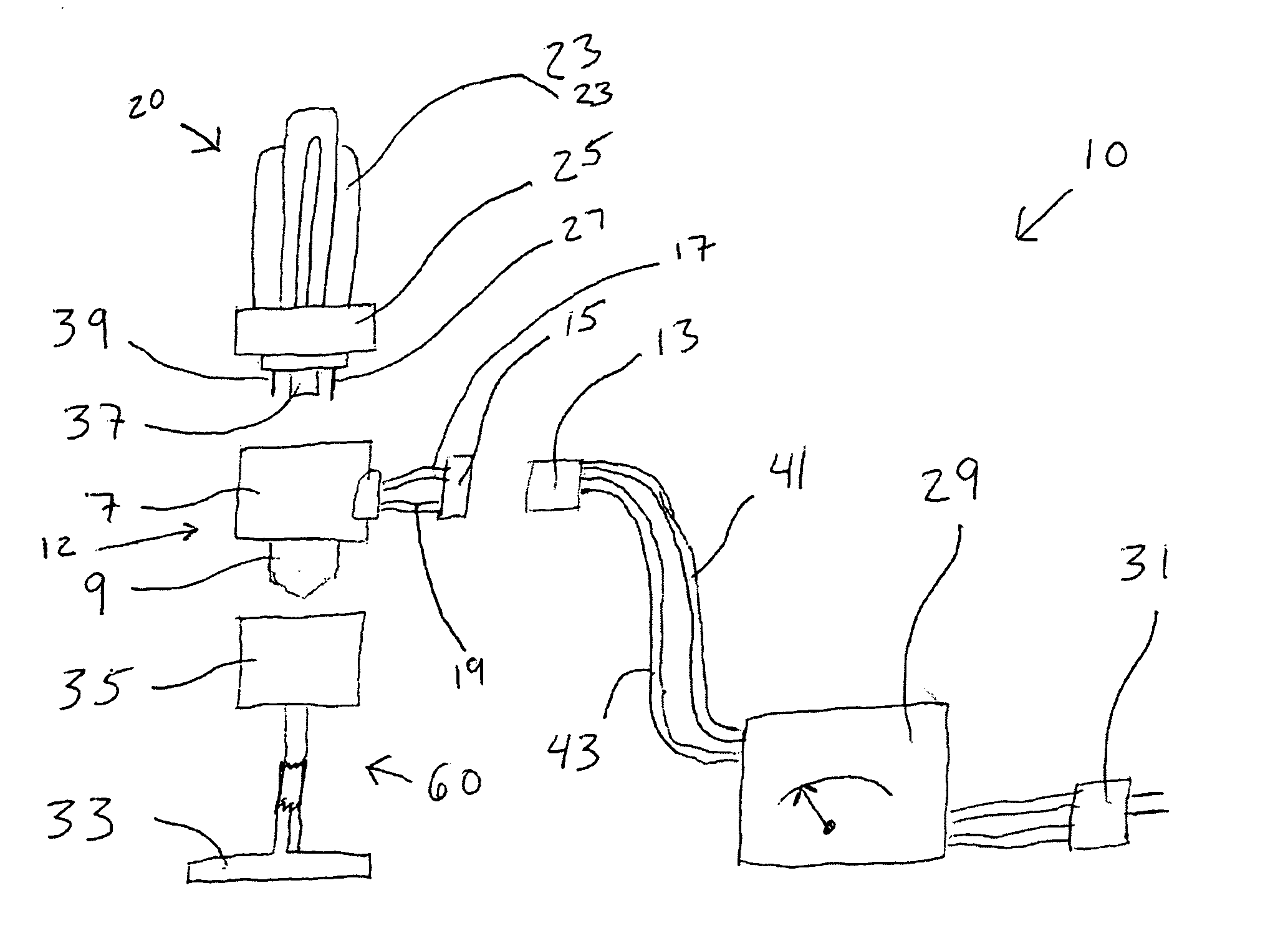 Universal lamp illumination system