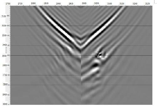 VSP Slit-hole Diffraction Imaging Method Based on Symmetrical Observation