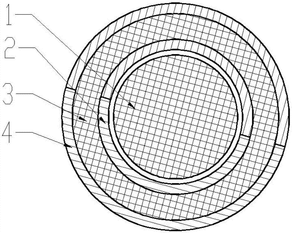 Novel Haff fireproof stay cable and manufacturing method thereof