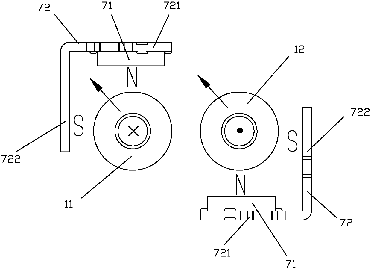 DC relay capable of arc extinguishing and resisting short-circuit current