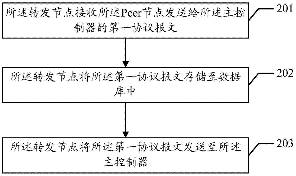 A protocol message processing method, a controller fault processing method, and related equipment