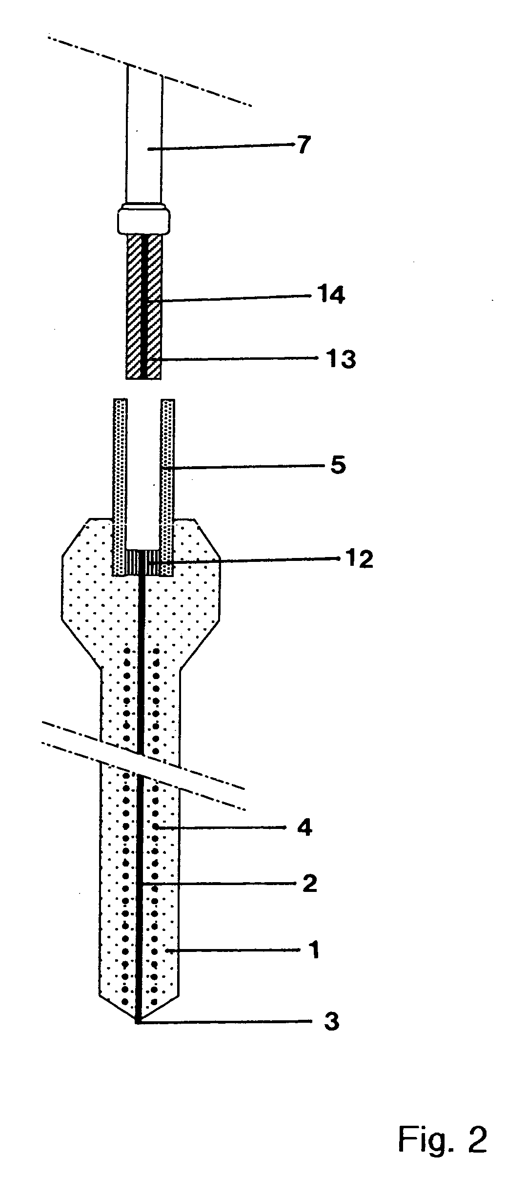 Device and method for measuring temperature in molten metals