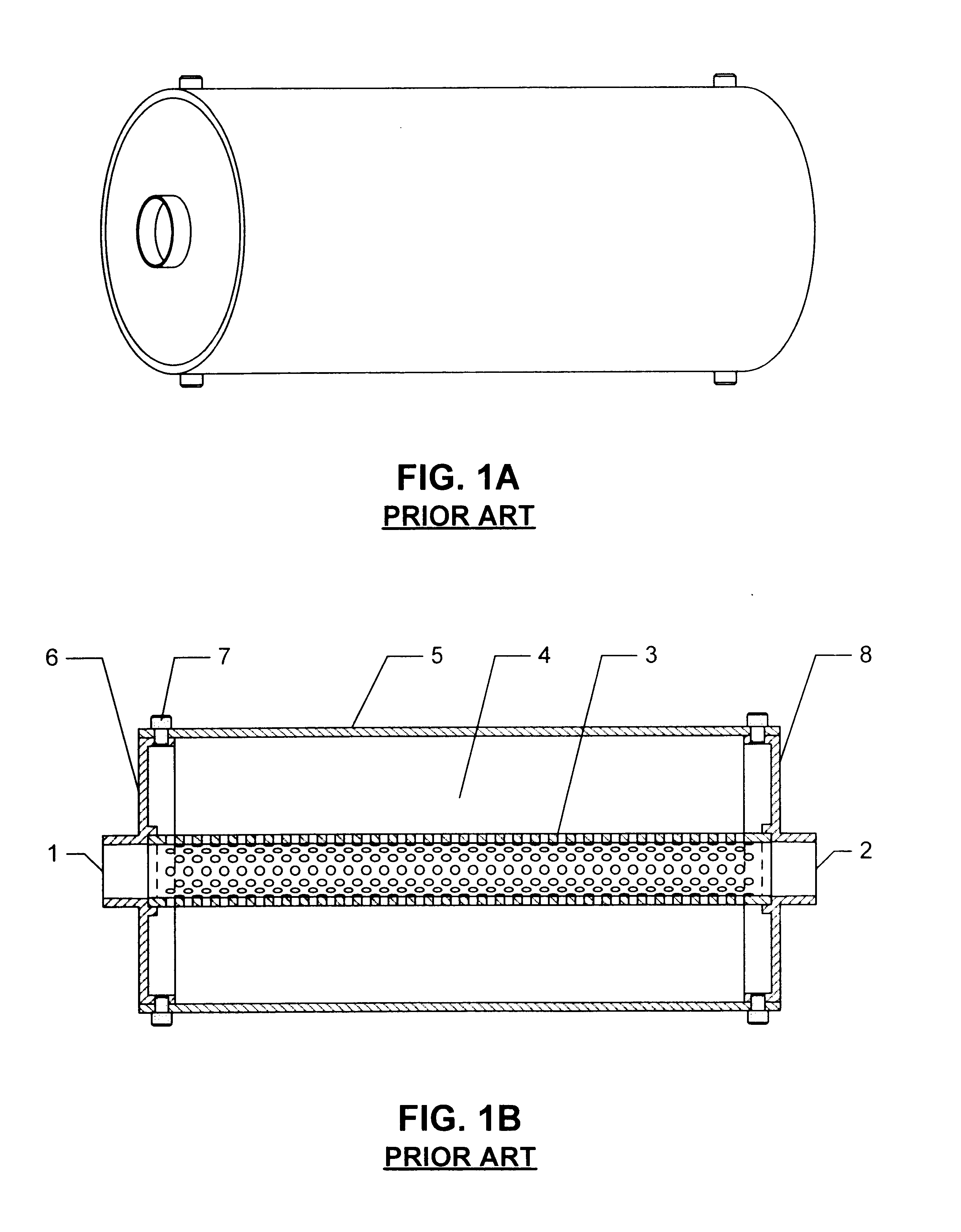 Method and apparatus for improved noise attenuation in a dissipative internal combustion engine exhaust muffler