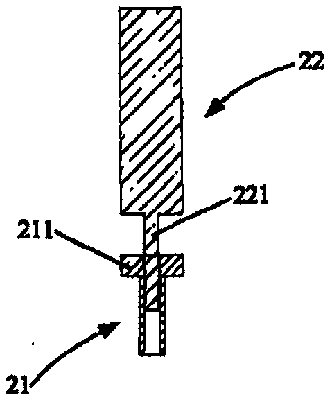 Selenium drum pin pressing-in tool assembly