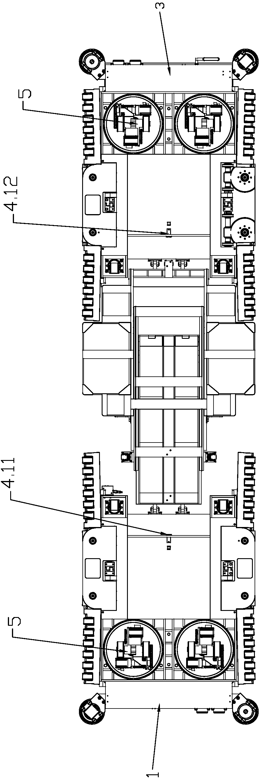 Clamping type parking robot