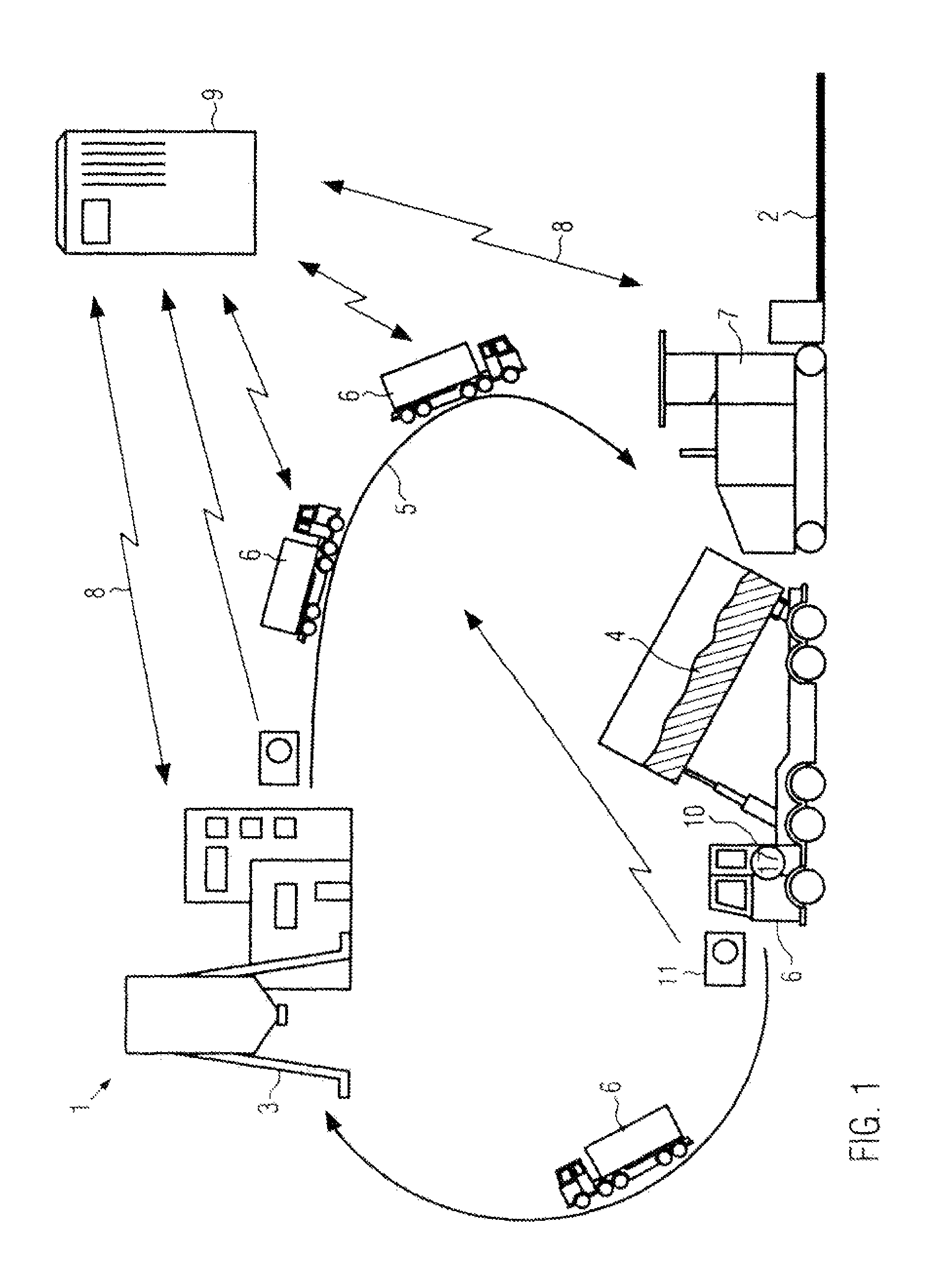 Method and system for applying a road surface