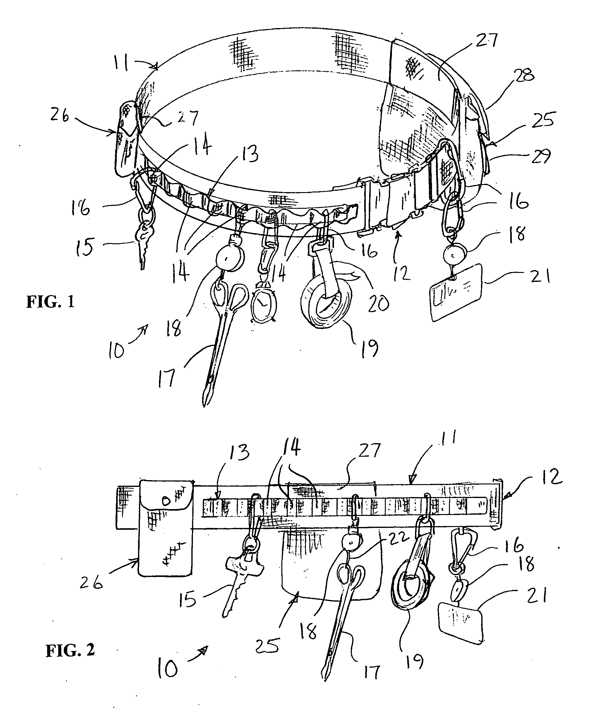 Utility belt for medical personnel