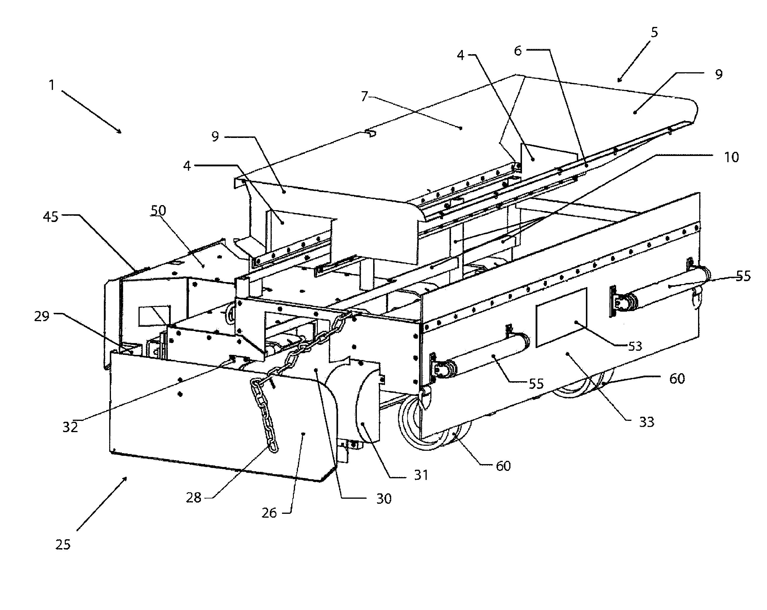 Aggregate-Spreading Device