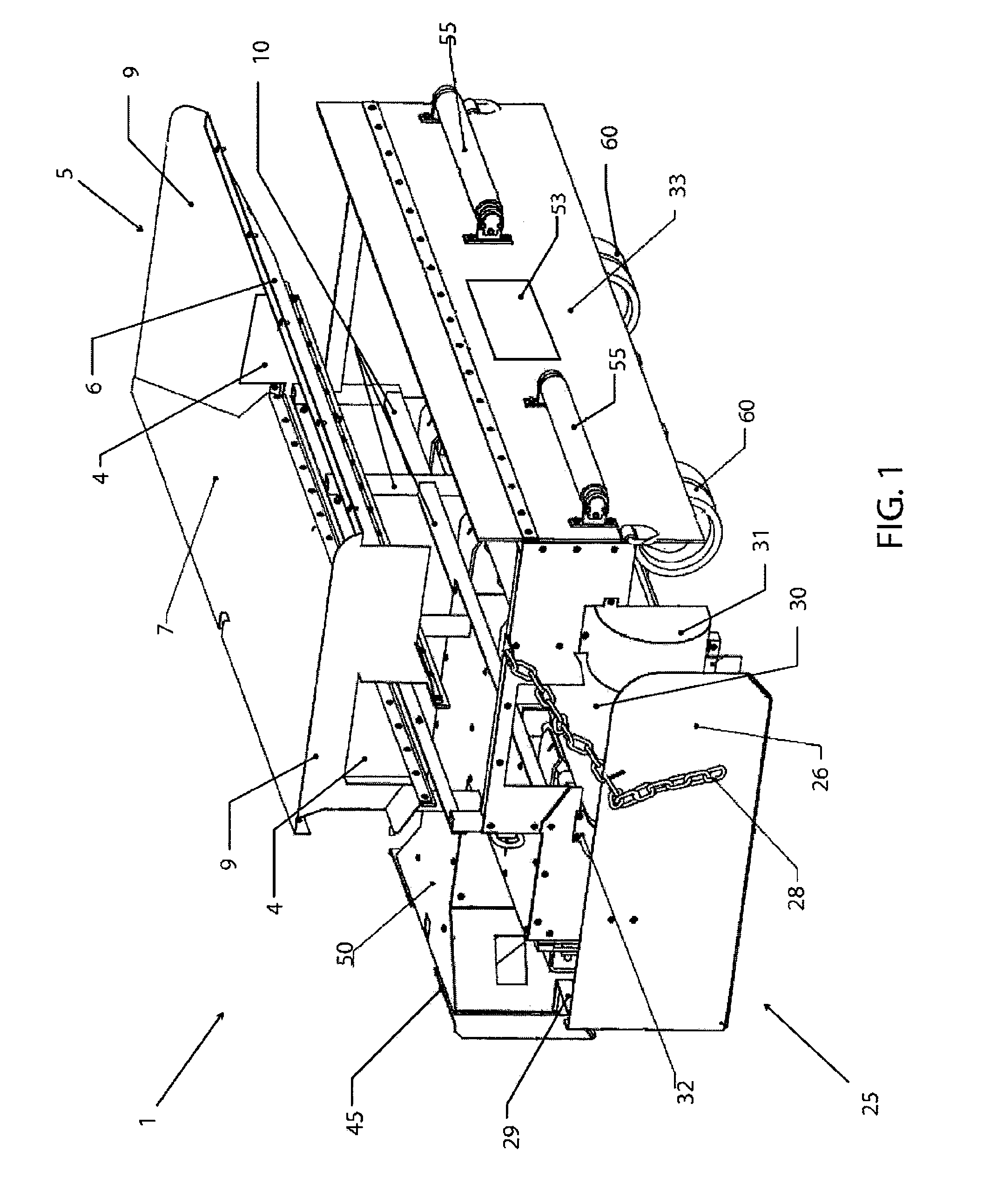 Aggregate-Spreading Device