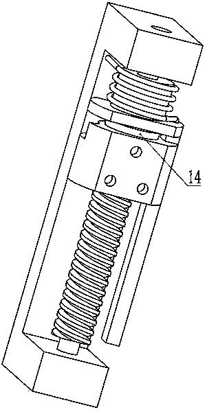 Machinery mechanism for achieving lifting and rotating actions