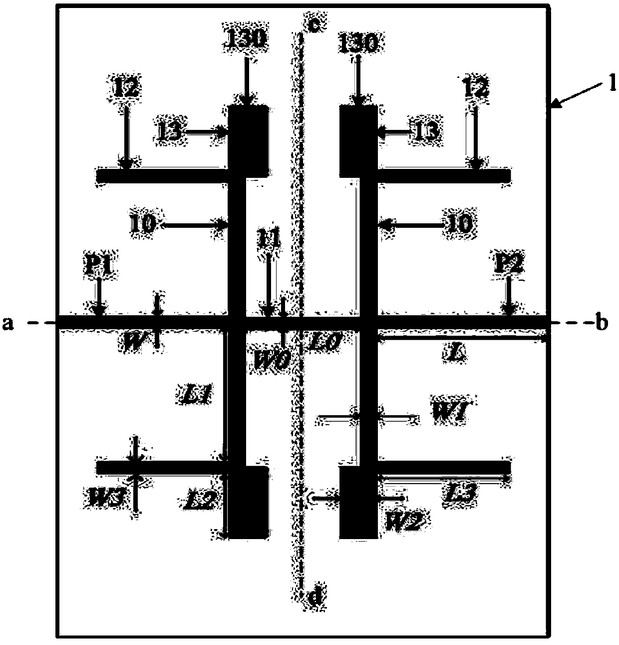 Highly selective dual-band bandpass filter