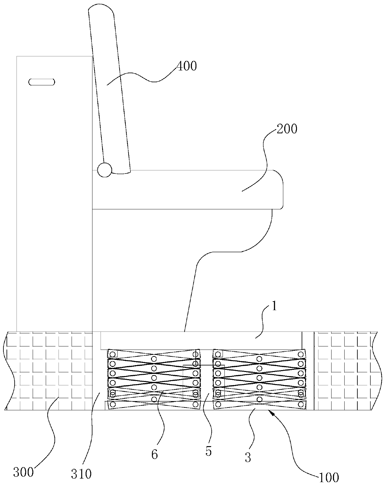 Toilet converter capable of adjusting the squat posture, and commonly being used by the old and the young during defecating, and a toilet assembly