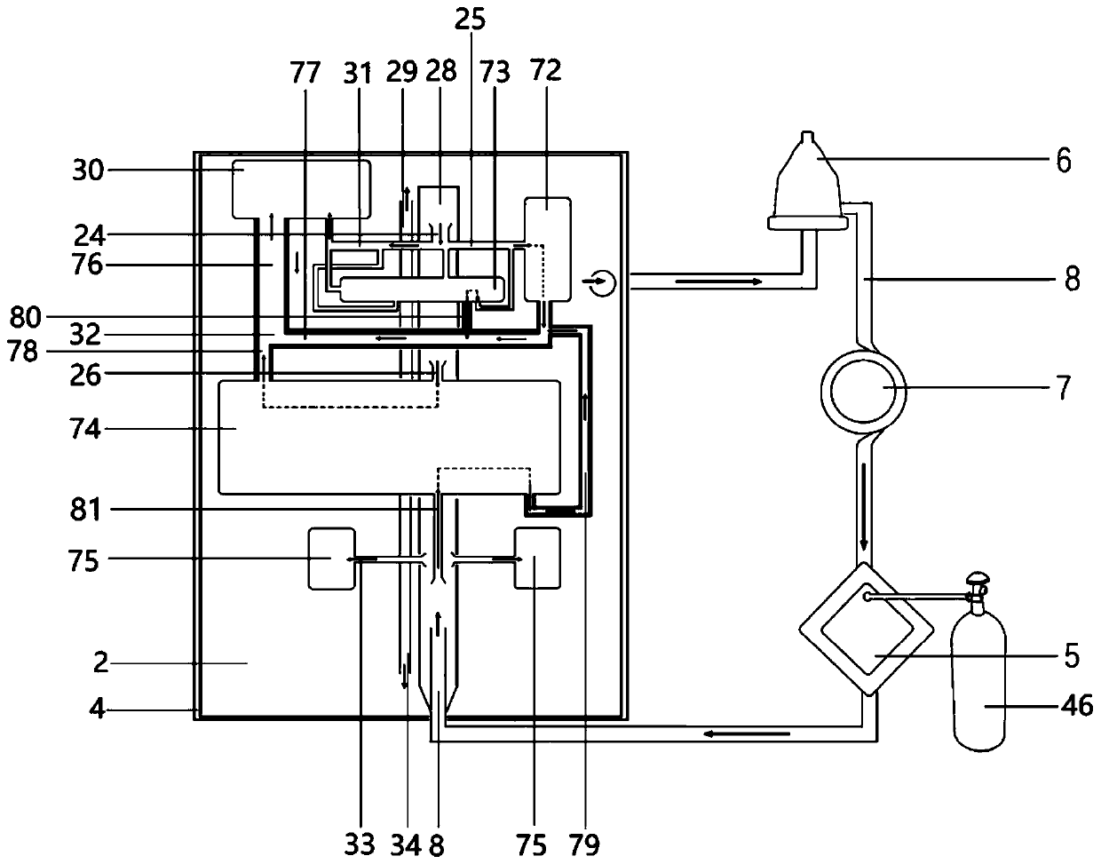 Organ perfusion teaching and training system