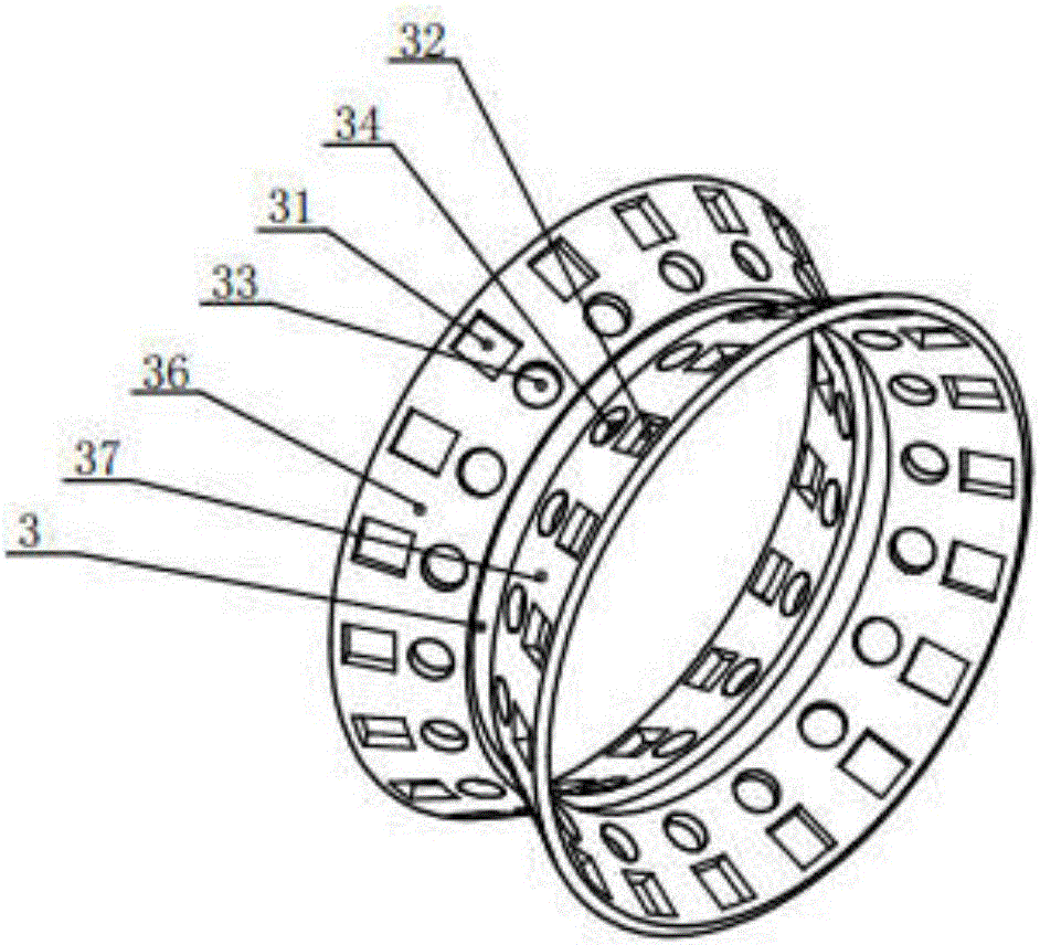 High-strength washing machine high-speed motor bearing