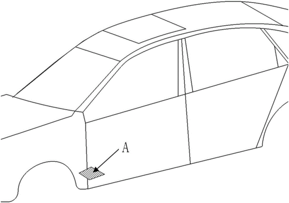 Automobile body cavity sound insulation rubber block