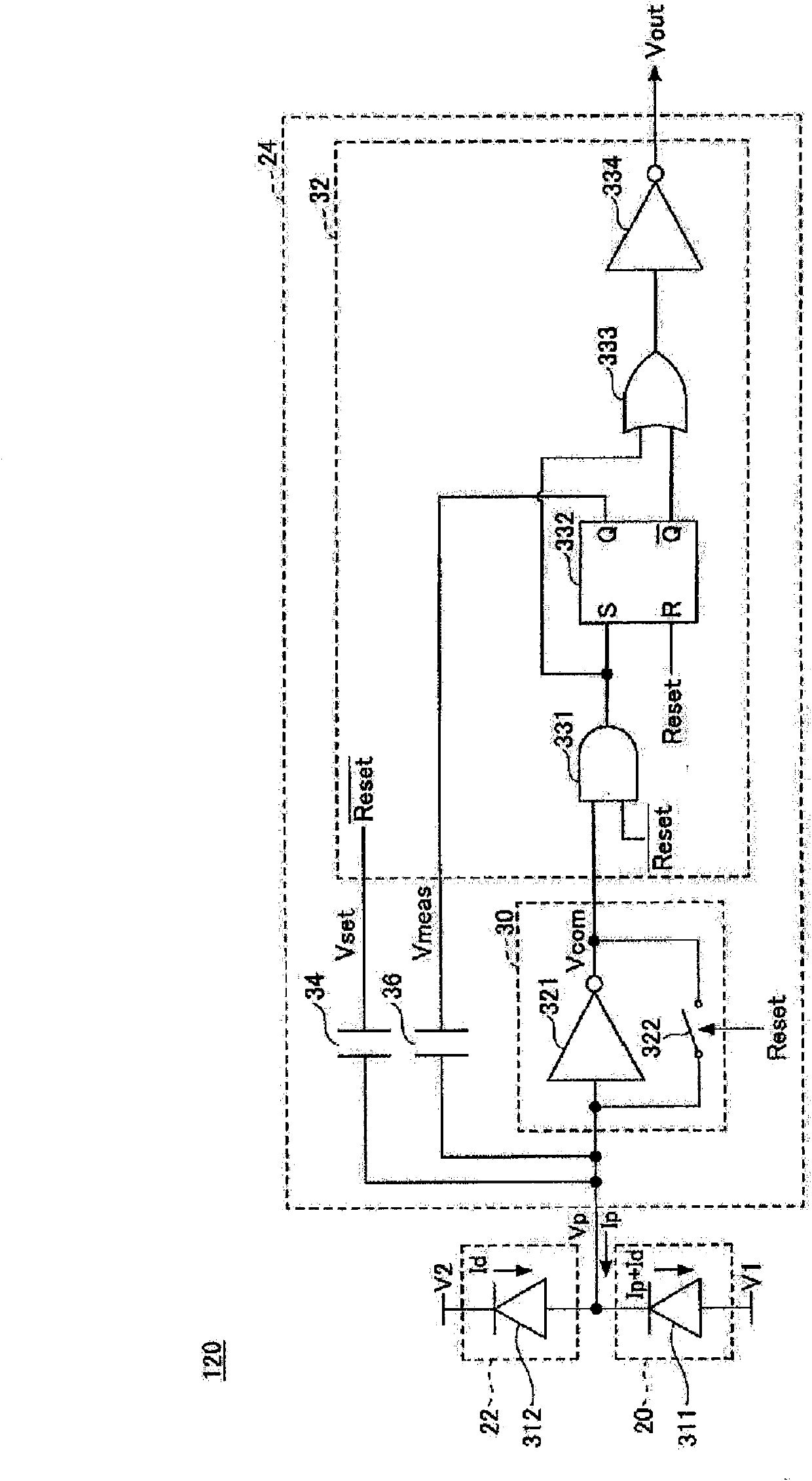 Photodetector, display device and electronic apparatus comprising the same