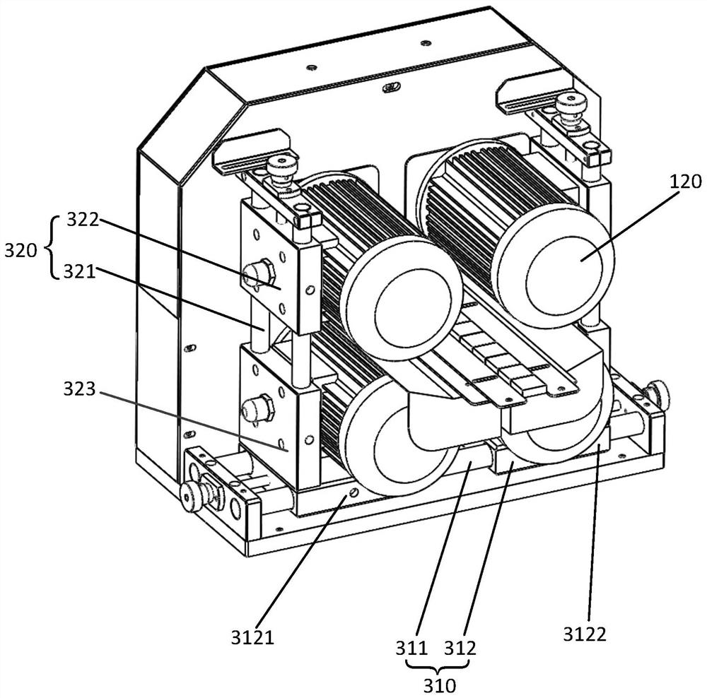 Magnetic material chamfering system and chamfering method